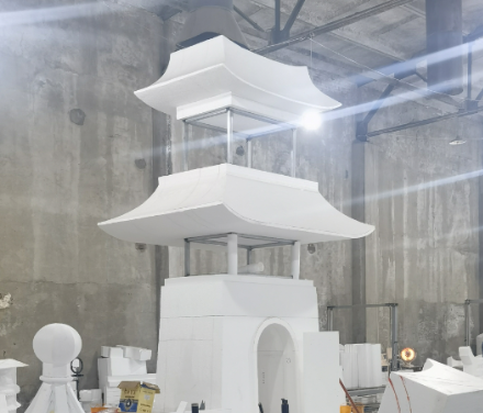 通辽泡沫雕塑：创意与艺术的轻盈之舞